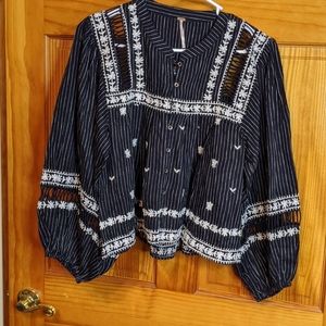 NWOT Free People Blouse Sz XS